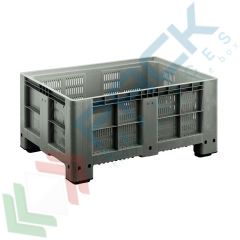 Bins forata in HDPE, 4 piedi, 120 x 80 x 60 cm, 350 Lt, Tipologia: Bins Forati, Volume (Lt): 350, Materiale: HDPE, Base: 4 Piedi, Mis. Base (cm): 80 x 120, Altezza (cm): 58, Versione: Strong vendita, produzione, prezzi e offerte