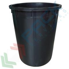 Bidone industriale in HDPE 200 Lt, nero, Tipologia: Coperchio a Pressione, Capacità: 200 Lt, Colore: Nero vendita, produzione, prezzi e offerte