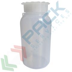 Bottiglia in PE cilindrica collo largo, 250 ml, Tipologia: Cilindrica Bocca Larga (CCL), Capacità: 250 ml, Colore: Neutro vendita, produzione, prezzi e offerte