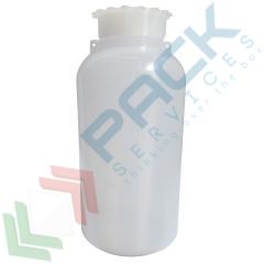 Bottiglia in PE cilindrica collo largo, 500 ml, Tipologia: Cilindrica Bocca Larga (CCL), Capacità: 500 ml, Colore: Neutro vendita, produzione, prezzi e offerte