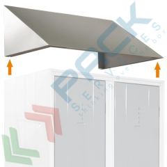 Tetto inclinato per armadi in metallo, mis. 1050 L x 500 P x 300 H mm vendita, produzione, prezzi e offerte