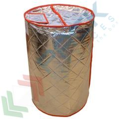 Copertura termoisolante per fusto 200 Lt, 3 camere + tappo, Tipologia: Coperture Isotermiche per Fusti, Utilizzo: Multiuso, Modello: POLAR - 3 Camere Isolanti + 7 Strati Protettivi, Versione: Apertura tappo riempimento vendita, produzione, prezzi e offerte