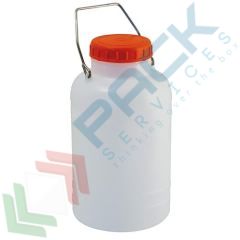 Bottiglione 5 Lt, cilindrico, collo largo, Tipologia: Cilindrico, Capacità: 5 Lt, Bocca: Larga, Versione: Senza Rubinetto vendita, produzione, prezzi e offerte