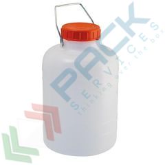Bottiglione 10 Lt, cilindrico, collo largo, Tipologia: Cilindrico, Capacità: 10 Lt, Bocca: Larga, Versione: Senza Rubinetto vendita, produzione, prezzi e offerte