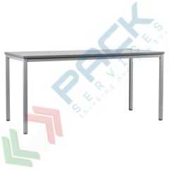 Banco da laboratorio in acciaio, Mis. 1800 L x 800 P x 850 H mm, con piano laminato, Tipologia: Standard, Cassetti nr.: Senza Cassetti, Ripiani: Senza Ripiani, Lunghezza (cm): 180, Profondità (cm): 80, Altezza (cm): 85 vendita, produzione, prezzi e offerte