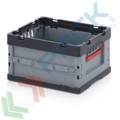 Cassa in PP pieghevole 21 Lt, 40 x 30 x 22 cm, Tipologia: Pieghevoli, Mis. Base (cm): 30 x 40, Altezza (cm): 22 vendita, produzione, prezzi e offerte
