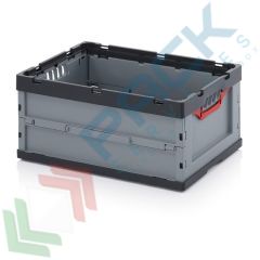 Cassa in PP pieghevole 56 Lt, 60 x 40 x 27 cm, Tipologia: Pieghevoli, Mis. Base (cm): 40 x 60, Altezza (cm): 27 vendita, produzione, prezzi e offerte