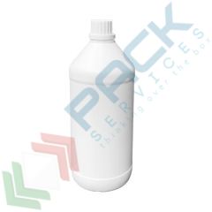 Bottiglia in HDPE cilindrica collo stretto, 1000 ml, bianco, Tipologia: Cilindrica Bocca Stretta (CS22), Capacità: 1000 ml, Colore: Bianco vendita, produzione, prezzi e offerte