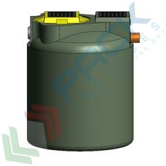 Imhoff corpo liscio, A.E. 4, 900 Lt, Tipologia: Fossa Imhoff, Capacità: 900 Lt, Corpo: Liscio, Versione: Standard vendita, produzione, prezzi e offerte