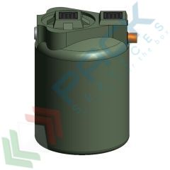 Fossa settica monocamerale, A.E. 8, 900 Lt, Tipologia: Fossa Settica, Capacità: 900 Lt, Corpo: Liscio, Versione: Monocamerale vendita, produzione, prezzi e offerte