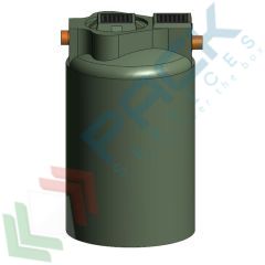 Fossa settica monocamerale, A.E. 20, 2200 Lt, Tipologia: Fossa Settica, Capacità: 2200 Lt, Corpo: Liscio, Versione: Monocamerale vendita, produzione, prezzi e offerte