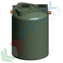 Fossa settica monocamerale, A.E. 40, 5500 Lt, Utilizzo: Trattamento Primario, Tipologia: Fossa Settica, Volume (Lt): 5500, Versione: Monocamerale vendita, produzione, prezzi e offerte