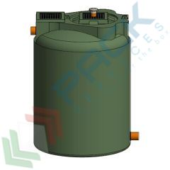 Filtro percolatore aerobico, A.E. 40, 3500 Lt, Utilizzo: Trattamento Secondario, Tipologia: Filtro Percolatore, Volume (Lt): 3500, Versione: Aerobico vendita, produzione, prezzi e offerte