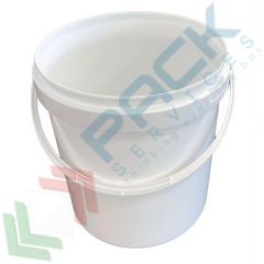 Secchio in PP conico, 10 Lt, Ø 25,1 x 26 cm, Tipologia: Conici, Capacità: 10 Lt, Manico: Plastica, Colore: Bianco vendita, produzione, prezzi e offerte