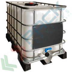 IBC 640 Lt otre nuova, cop 150/225 mm, valv 2", pallet plastica, Tipologia: Otre Nuova e Gabbia Rigenerata, Capacità: 640 Lt, Colore: Neutro, Tipo Pallet: Plastica, Ø Coperchio (mm): 150, Omologazione ADR: No vendita, produzione, prezzi e offerte