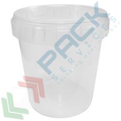 Barattolo in PP, conico 870 ml, tappo a pressione, Tipologia: Barattolo Conico (LUL), Capacit&agrave;: 870 ml, Chiusura: Tappo a Pressione, Colore: Neutro vendita, produzione, prezzi e offerte