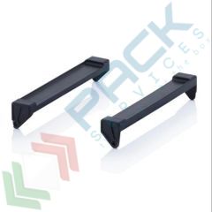 Coppia di staffe 400 x 300 mm, serie MB, Tipologia: Staffe, Mis. Base (cm): 30 x 40, Contatto Diretto con Alimenti: SI, Colore: Nero vendita, produzione, prezzi e offerte