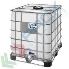 IBC 1000 Lt otre nuova, cop. 150 mm, valv. 2" pallet metallo, Tipologia: Otre Nuova e Gabbia Rigenerata, Capacità: 1000 Lt, Colore: Neutro, Tipo Pallet: Metallo, Ø Coperchio (mm): 150, Omologazione ADR: No vendita, produzione, prezzi e offerte