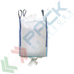 Big bag U-Panel alimenti, 90 x 90 x 140 cm, caramella/valvola, Tipologia: U-Panel, Base: Valvola di Scarico, Parte Superiore: A caramella, Capacità di carico (SWL): 1000 Kg, Mis. Base (cm): 90 x 90, Altezza (cm): 140 vendita, produzione, prezzi e offerte