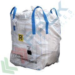 Big bag tubolare UN13H3Y, 90 x 90 x 120 cm, caramella/chiuso, Tipologia: Tubolare (13H3Y), Base: Chiuso, Parte Superiore: A caramella, Capacità di carico (SWL): 1000 Kg, Mis. Base (cm): 90 x 90, Altezza (cm): 120 vendita, produzione, prezzi e offerte