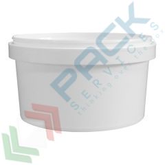 Barattolo in PP conico 600 ml, tappo a pressione, Tipologia: Barattolo Conico (LB), Capacit&agrave;: 600 ml, Chiusura: Tappo a Pressione, Colore: Bianco vendita, produzione, prezzi e offerte