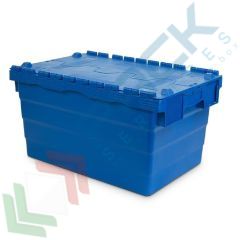 Cassa in PP con coperchio 60 Lt, 60 x 40 x 32 cm, Tipologia: Inseribili e Sovrapponibili, Mis. Base (cm): 40 x 60, Altezza (cm): 32, Versione: Con Coperchio vendita, produzione, prezzi e offerte