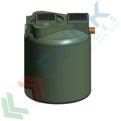 Degrassatore A.E. 5 Per Acque Reflue Domestiche | Capacità 170 Lt, Ø 600 X 675 H Mm - Foto 8