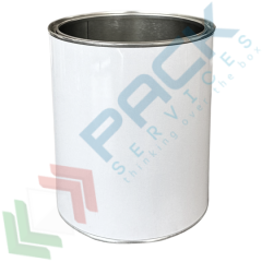Barattolo in banda stagnata &Oslash; 109 x 130 H mm, 1000 ml, Tipologia: Barattolo Metallo, Capacit&agrave;: 1000 ml, &Oslash; Diametro (mm): 109, Altezza (mm): 130, Colore Esterno / Interno: Bianco - Grezzo vendita, produzione, prezzi e offerte