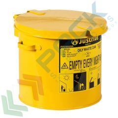 Bidone di sicurezza per rifiuti oleosi, da banco, capacità 8 Lt, apertura manuale, colore giallo, Tipologia: per Rifiuti Oleosi, Capacità: 8 Lt, Colore: Giallo, Versione: Apertura Manuale vendita, produzione, prezzi e offerte