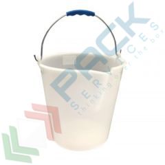 Secchio in PE con becco, 14 Lt, Ø 29 x 30 cm, neutro, Tipologia: Casalinghi con Becco, Capacità: 14 Lt, Colore: Neutro, Omologazione ADR: No, Maniglie: Manico in Metallo vendita, produzione, prezzi e offerte