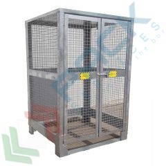 Deposito di sicurezza per lo stoccaggio di 9/12 bombole, senza basamento, mis. 1550 L x 1210 P x 2250 H mm, zincato, Tipologia: Deposito, Colore: Grigio, Versione: Senza Basamento, Ideale per: 9/12 Bombole vendita, produzione, prezzi e offerte