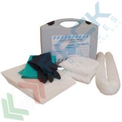 Kit olio portatile, assorb. 20 Lt - valigetta, Tipologia: Kit Oli e Idrocarburi, Modello: Contenitore Portatile, Confezionamento: Valigetta, Capacit&agrave; di Assorbimento Conf. (Lt): 20 vendita, produzione, prezzi e offerte