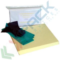 Kit antisversamento per prodotti chimici, capacità assorbente 15 Lt, confezionato in busta in PLT, Tipologia: Busta, Ideale per: Chimici, Capacità di Assorbimento (Lt): 15 vendita, produzione, prezzi e offerte