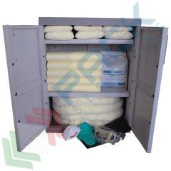 Kit chimici assorb. 131 Lt - armadio in plastica, Tipologia: Kit Chimici, Modello: Contenitore Armadio, Confezionamento: Armadio, Capacit&agrave; di Assorbimento Conf. (Lt): 131 vendita, produzione, prezzi e offerte