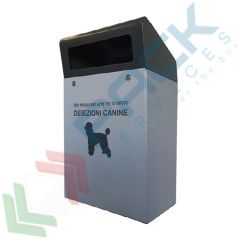 Cestino deiezioni canine, in acciaio, capacità 60 Lt, senza distributore di sacchetti, Tipologia: Deiezioni Canine, Capacità: 60 Lt, Versione: Senza Distributore Sacchetti vendita, produzione, prezzi e offerte