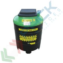 Contenitore raccolta di olio vegetale esausto, 260 Lt, Tipologia: Contenitore Olio Esausto Doppia Camera, Capacit&agrave;: 260 Lt, Versione: Olio Vegetale vendita, produzione, prezzi e offerte