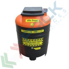 Contenitore raccolta di olio freni esausto, 260 Lt, Tipologia: Contenitore Olio Esausto Doppia Camera, Capacit&agrave;: 260 Lt, Versione: Olio Freni vendita, produzione, prezzi e offerte