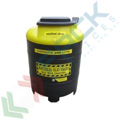 Contenitore per la raccolta di olio esausto, in plastica (PE), capacità 260 Lt, ideale per emulsioni oleose usate, Tipologia: Contenitore Doppia Camera, Capacità: 260 Lt, Materiale: HDPE, Ideale per: Emulsioni Oleose vendita, produzione, prezzi e offerte