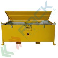 Contenitore in acciaio per neon esausti, 1000 Lt, Tipologia: Contenitore Neon Esausti, Capacit&agrave;: 1000 Lt, Materiale: Acciaio Verniciato vendita, produzione, prezzi e offerte