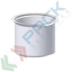 Vasca di contenimento in plastica (PE) cilindrica per serbatoi, capacità 60 Lt, Mis. Ø 600 x 360 H mm, Tipologia: Plastica, Volume (Lt): 60