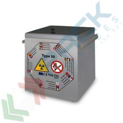 Armadio per radioattivi type 30, 34 x 34 x 40 cm, Tipologia: Radioattivi, Versione: Portatile, Misura: 34 x 34 x 40 cm, Apertura Ante: Coperchio Superiore vendita, produzione, prezzi e offerte