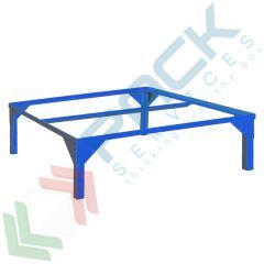 Supporto inclinato per vasca di contenimento per cisterna IBC 1000 Lt, blu RAL 5010, Tipologia: per IBC, Colore: Blu, Materiale: Acciaio, Ideale per: 1 Cisterna IBC 1000 Lt vendita, produzione, prezzi e offerte
