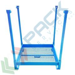 Struttura porta big bag smontabile in acciaio verniciato colore blu, capacità 1000 Lt, Tipologia: Struttura Smontabile, Capacità: 1000 Lt, Versione: Acciaio Verniciato vendita, produzione, prezzi e offerte