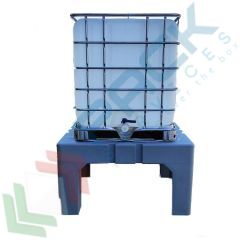 Basamento in polietilene (PE), ideale per 1 cisterna IBC 1000 Lt, Tipologia: per IBC, Colore: Grigio, Materiale: PE, Ideale per: 1 Cisterna IBC 1000 Lt vendita, produzione, prezzi e offerte