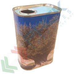 Lattina olio 0,5 Lt, Ø 32 mm, anonimo con albero, Capacità: 0,500 Lt, Versione: Anonimo con Albero vendita, produzione, prezzi e offerte