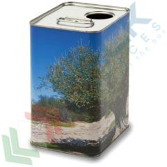 Lattina olio 3 Lt anonima con albero - &Oslash; 32 mm, Tipologia: Lattina Olio d'Oliva, Capacit&agrave;: 3 Lt, Colore: Anonimo con Albero, Larghezza (cm): 11,7, Profondit&agrave; (cm): 14,7, Altezza (cm): 20,5 vendita, produzione, prezzi e offerte