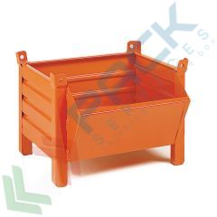 Contenitore bocca di lupo, 4 piedi, 80 x 60 x 60,5 cm, Tipologia: Bocca di Lupo, Base: 4 Piedi, Mis. Base (cm): 60 x 80, Altezza (cm): 60,5, Versione: Standard, Portata (Kg): 600 vendita, produzione, prezzi e offerte