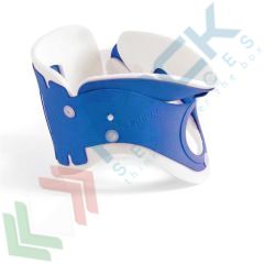 Collare cervicale lavabile in polietilene, chiusura con velcro, modello standard, colore blu, Tipologia: Collare Cervicale, Versione: Standard vendita, produzione, prezzi e offerte