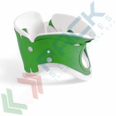 Collare cervicale lavabile in polietilene, chiusura con velcro, modello tall, colore verde, Tipologia: Collare Cervicale, Versione: Tall vendita, produzione, prezzi e offerte