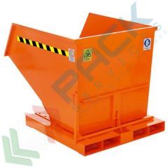 Benna ribaltabile senza ruote, 285 Lt, scar. muletto, Tipologia: Scarico con Muletto, Capacità: 285 Lt, Base: Senza Ruote, Pareti: Chiuse vendita, produzione, prezzi e offerte
